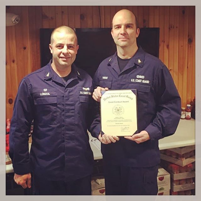 Bragging about my little brother post 💕
“Congratulations to Chief Robert Parent for earning his 7th Coast Guard Good Conduct Award.  These awards are earned every three years for service in adherence to our Core Values of Honor, Respect, and Devotion to Duty.  His daily contributions to Station Menemsha and the community are outstanding.  Thanks for all you do Chief!!”